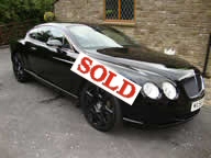 Bentley Continental GT Sold